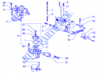 Componentes do carburador para VESPA PX 2014