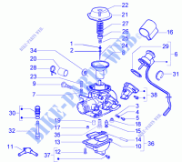Carburettor para VESPA Granturismo L 2004