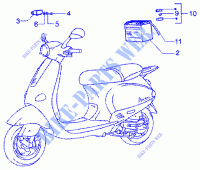 Electrical device para VESPA ET4 150 Leader Other year