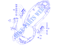 Chassis/estrutura externa para PIAGGIO Carnaby 4T E3 2010
