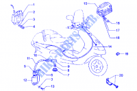 Electrical devices para PIAGGIO Hexagon LXT Before 200