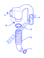Belt cooling tube intake tube para PIAGGIO X9 Other year