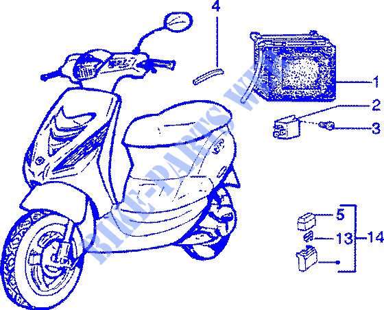 Electrical devices para PIAGGIO Zip SP Other year