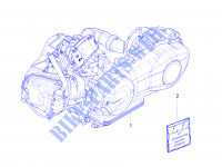 Motor completo para PIAGGIO Liberty 4T 3V ie E3 2014