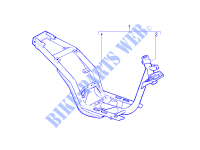 Chassis/estrutura externa para PIAGGIO Liberty 4T PTT (B-NL) 2015