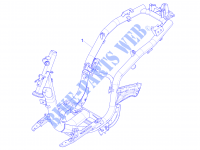 Chassis/estrutura externa para PIAGGIO Liberty iGet 4T 3V 2015
