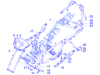 Chassis/estrutura externa para PIAGGIO MP3 ie LT - Sport 2014
