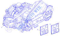 Motor completo para PIAGGIO Typhoon 2T Euro 3 2015