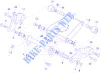 Braço oscilante para GILERA Fuoco 4T-4V ie E3 LT 2014