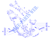 Chassis/estrutura externa para GILERA Runner ST 4T E3 2012
