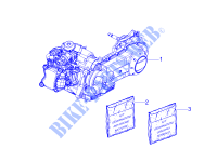 Motor completo para GILERA Runner ST 4T E3 2014