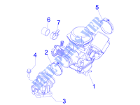 Carburador completo   Sistema de admissão para GILERA Runner ST 4T E3 2011