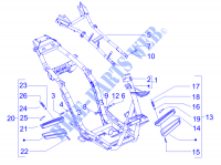 Chassis/estrutura externa para GILERA Runner ST 4T E3 2008